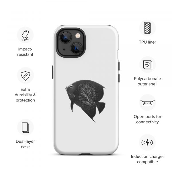 French Angelfish Tough iPhone Case